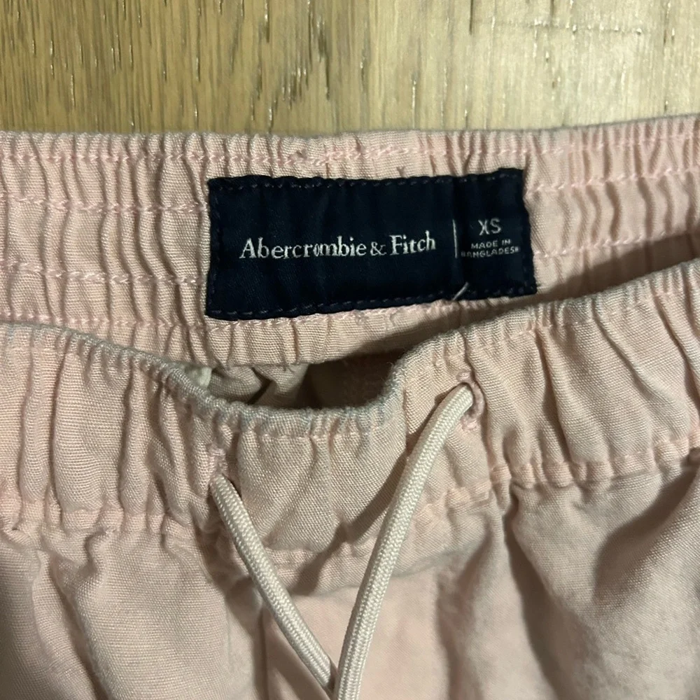 Abercrombie & Fitch Light Pink Pull-On Shorts